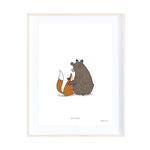 Best Friends - Fox & Bear