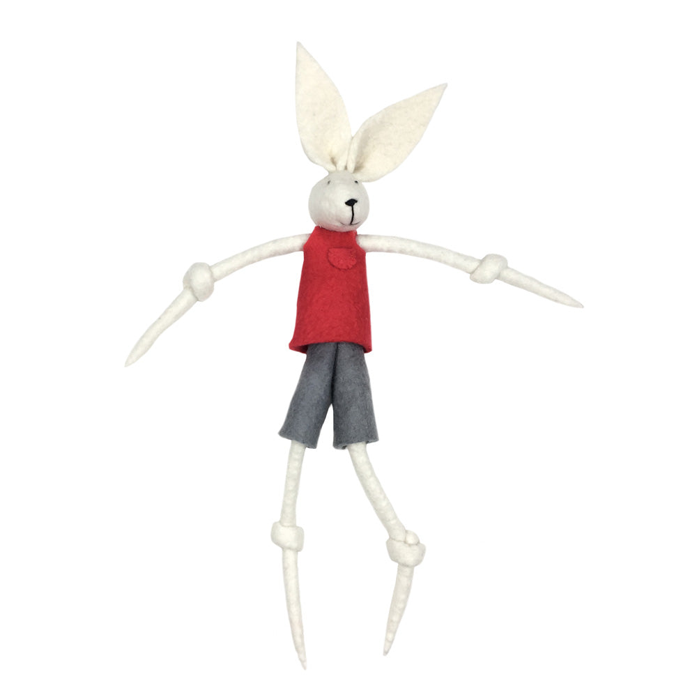 Felt Fun Bunny Toy - Karen Platte
