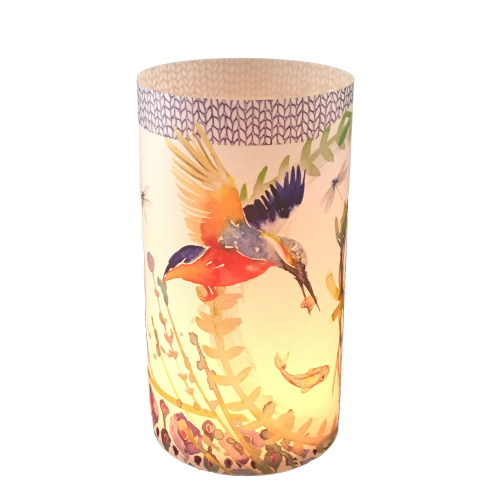 Kingfisher Candle Shade - Sharon B Design