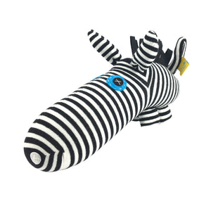 African Sock Animal Cuddle Toy - Zebra