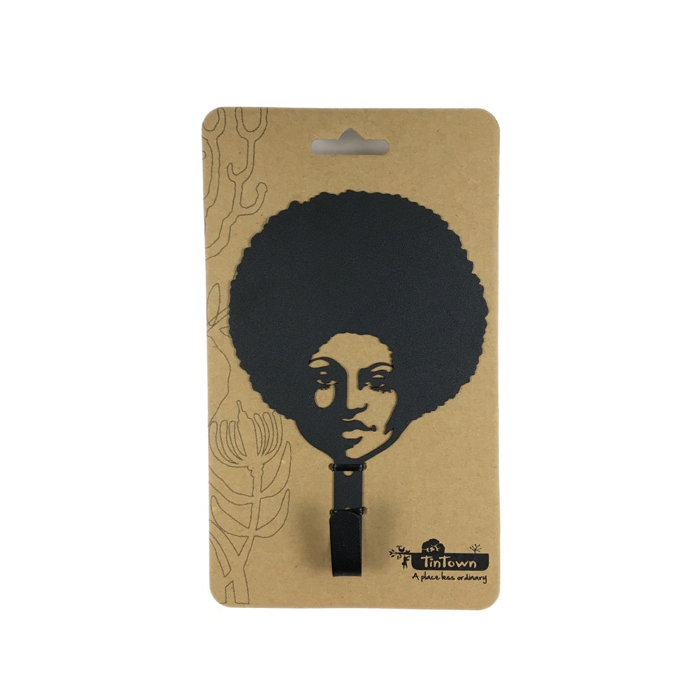 Afro Lady Hook - TinTown